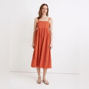 Eyelet Summertime Cami Midi Dress
